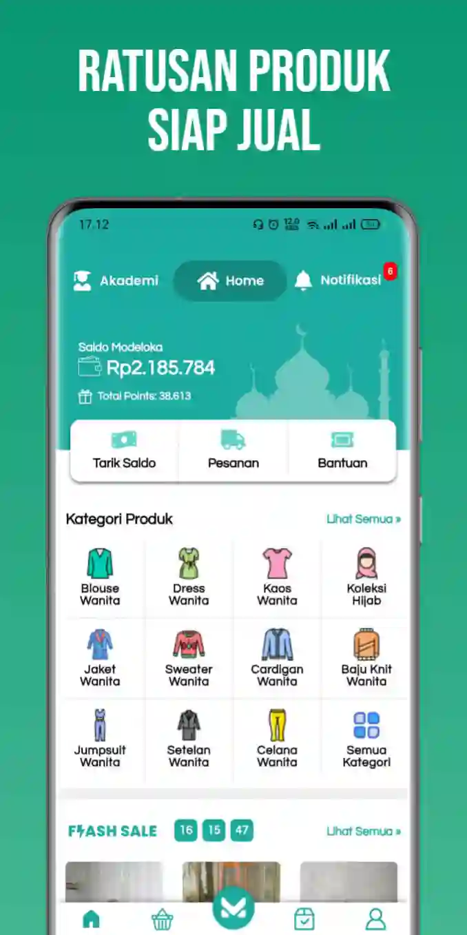 Ratusan Produk Siap Jual